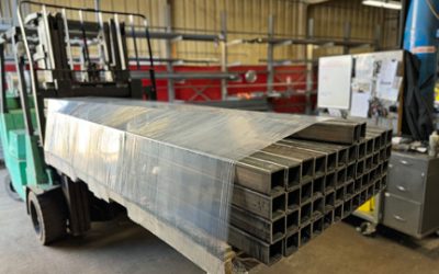 Orbital Stretch Wrapper Secures Long, Awkward Products that Extend Beyond Pallet Edges
