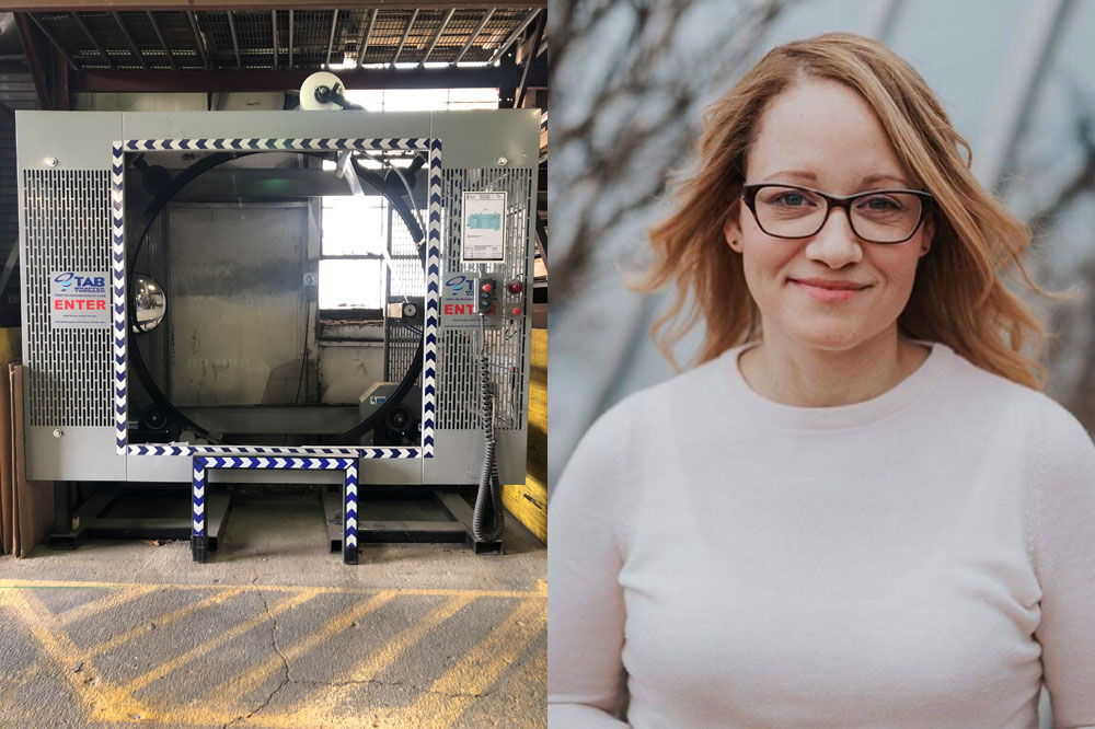 Xenia-Foundry TAB Wrapper Tornado Oregon Powder Coating